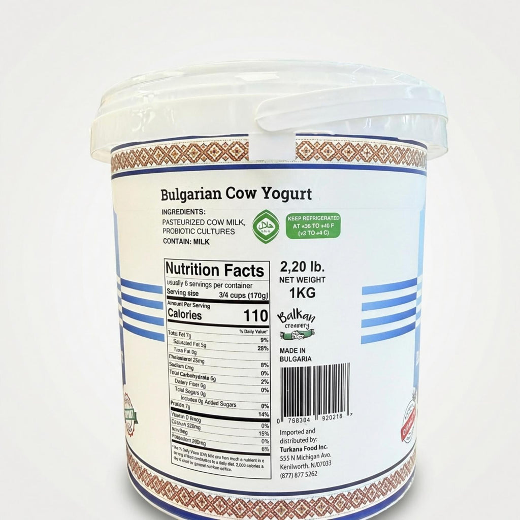 Bulgarian Yogurt Whole Milk (1000g)