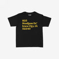 Iowa Football Stadium Address Women's Baby Tee