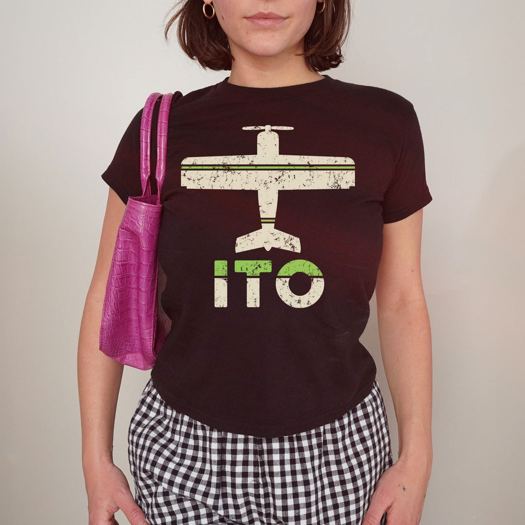 Hilo ITO Airport Women's Baby Tee