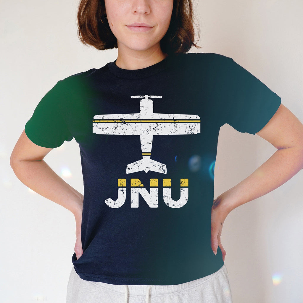 Juneau JNU Airport Women's Baby Tee