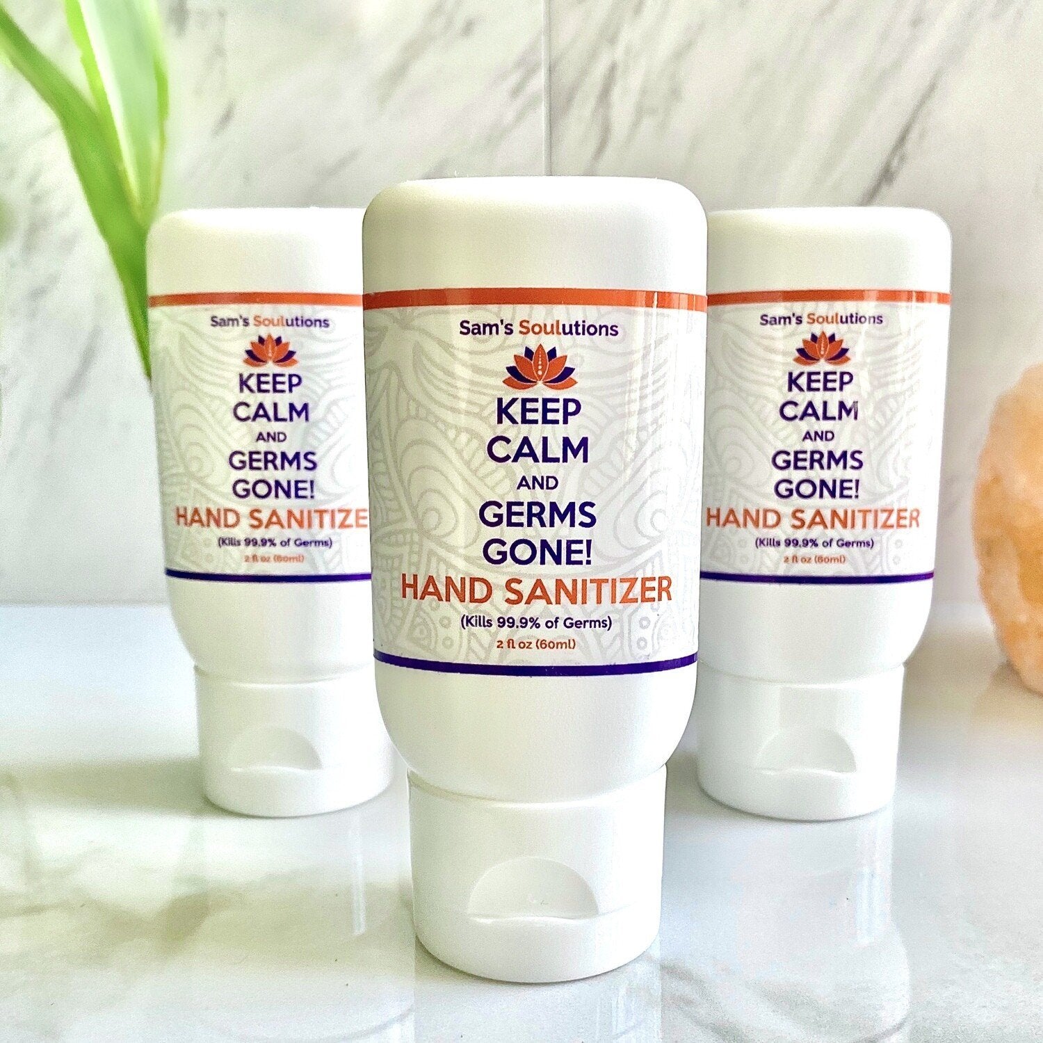Keep Calm Hand Sanitizer (Bundle of Three Tubes)
