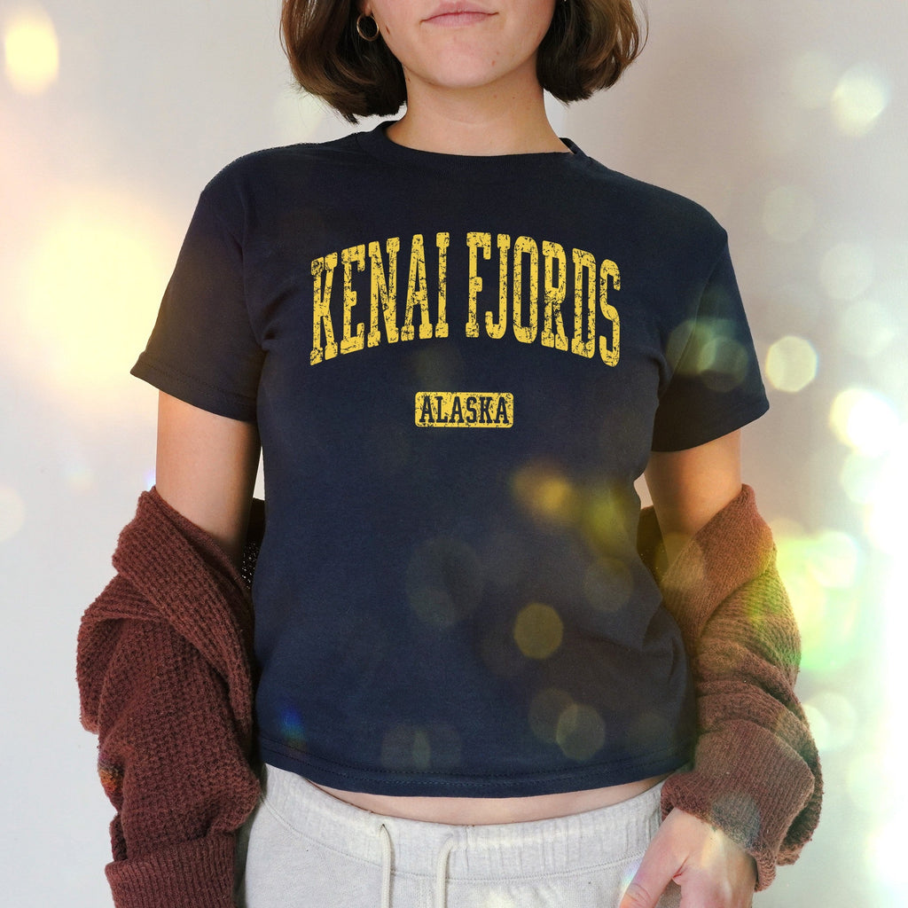 Kenai Fjords Alaska Women's Baby Tee