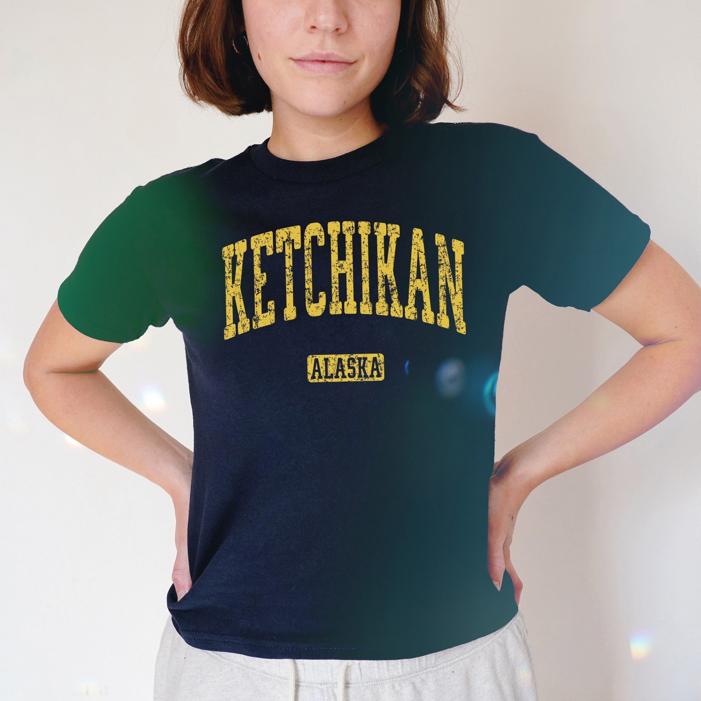 Ketchikan Alaska Women's Baby Tee