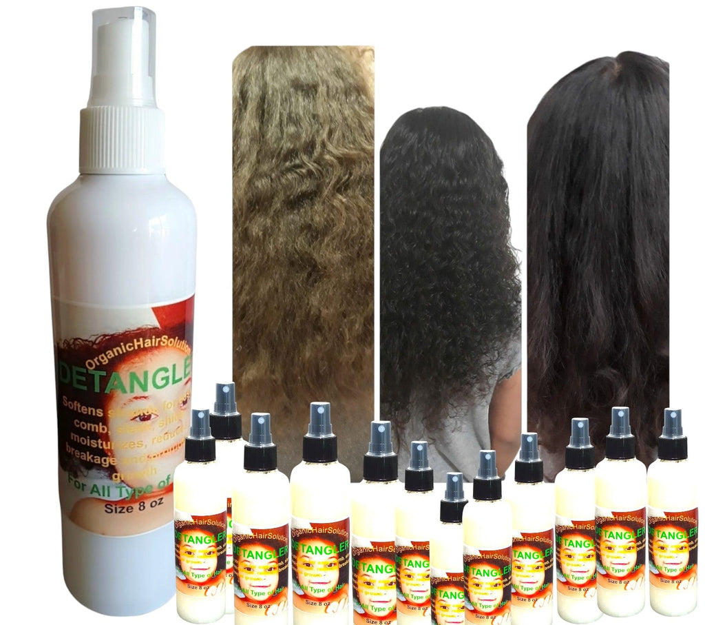 Wholesale- Kids Rice Water Detangler &  Hair Growth Spray Leave in Mist For Dry, Frizzy, Damaged Hair (pack 24)