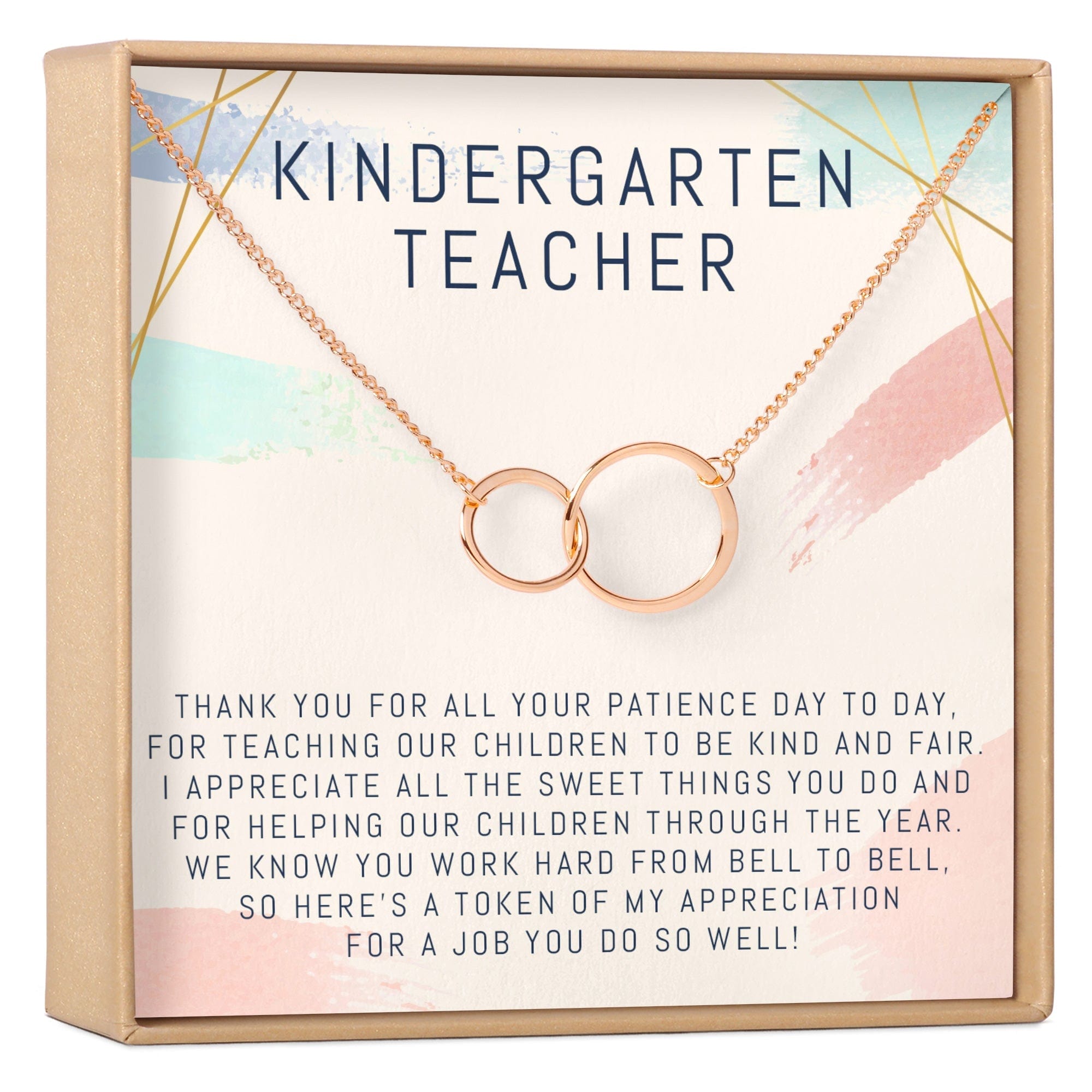 Kindergarten Teacher Necklace, Multiple Styles Jewelry
