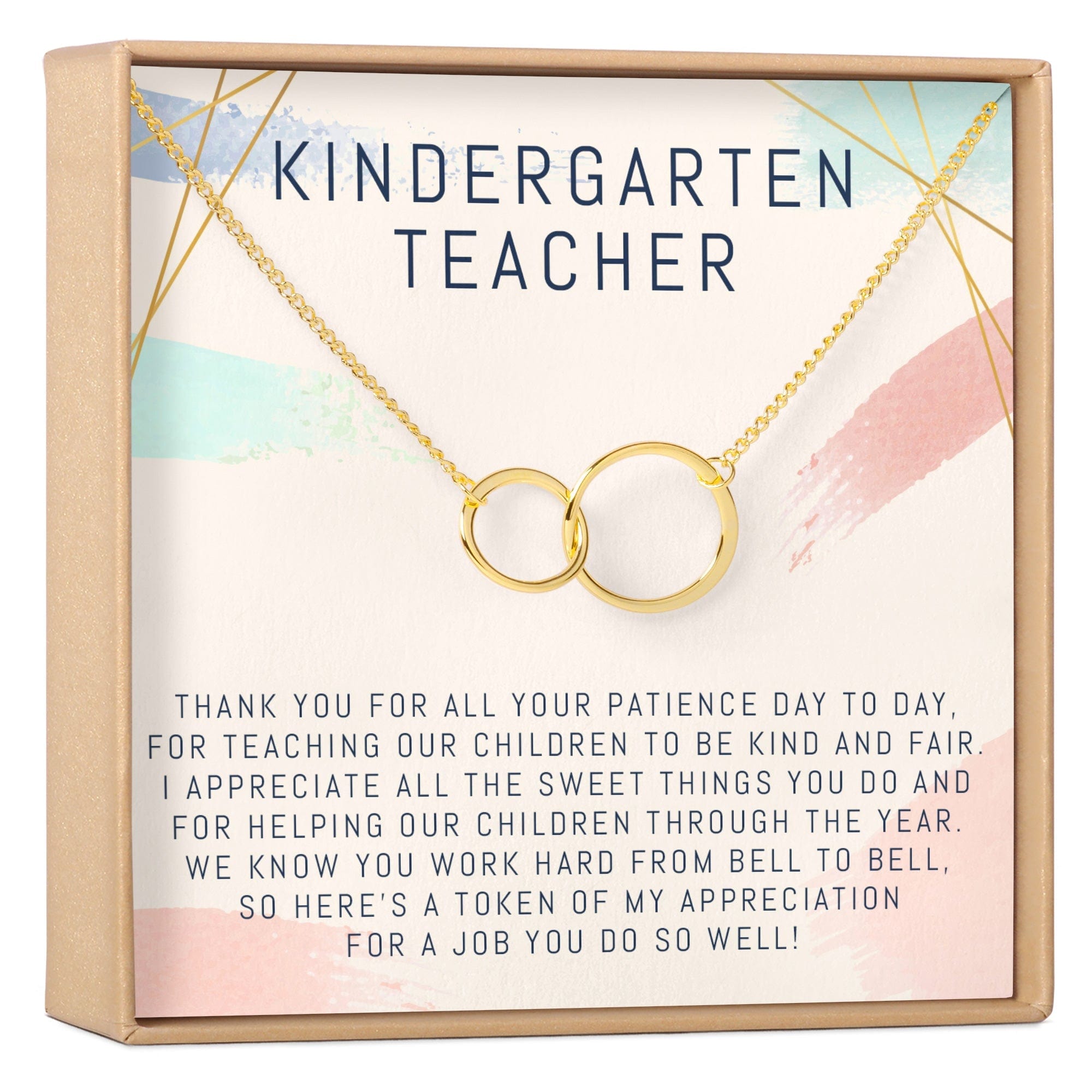 Kindergarten Teacher Necklace, Multiple Styles Jewelry