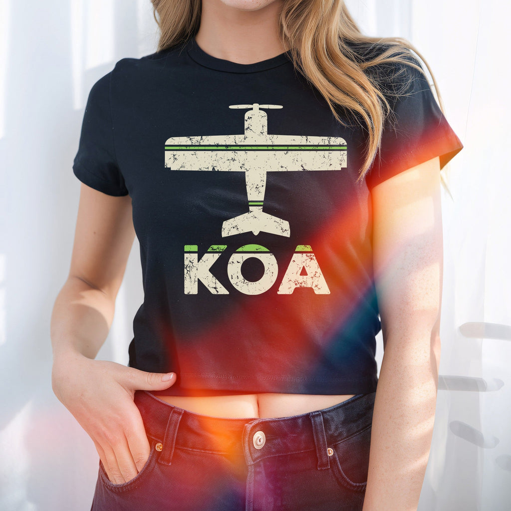 Kona KOA Airport Women's Baby Tee
