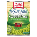 Libby's No Salt Added Sweet Peas