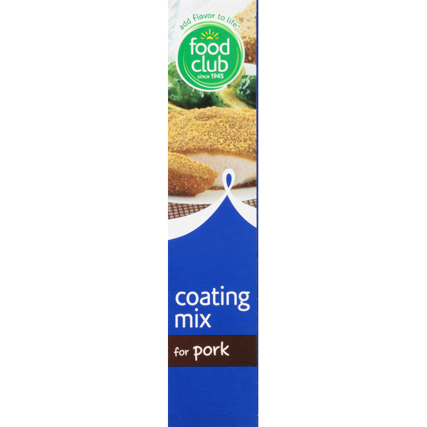 Food Club Coating Mix, For Pork