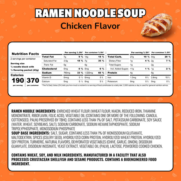 Maruchan Souper Ramen Noodle Soup, Chicken
