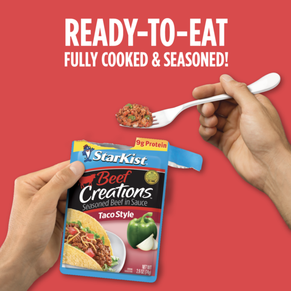 StarKist Seasoned Beef, in Sauce, Taco Style