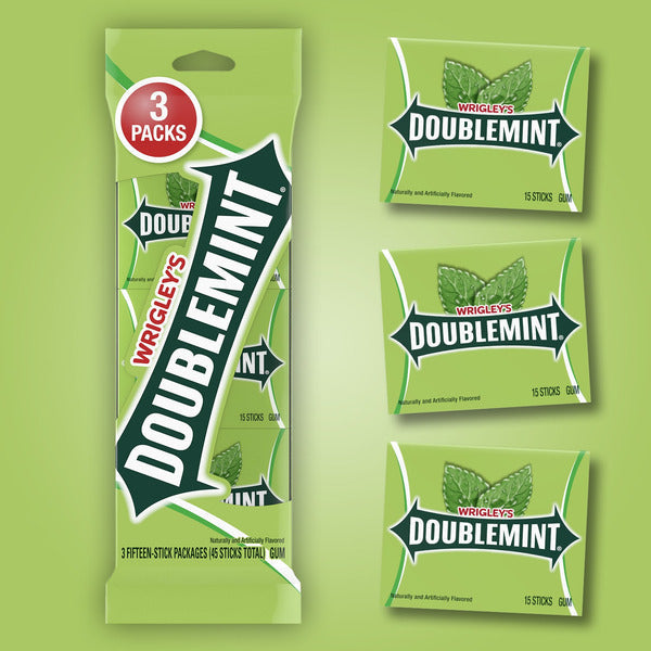 Wrigley's DOUBLEMINT Bulk Chewing Gum Value Pack