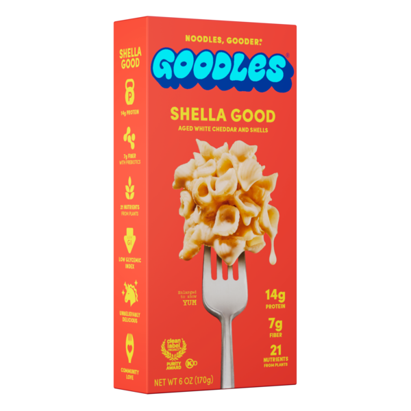 Goodles Shella Good Aged White Cheddar Protein Mac & Cheese