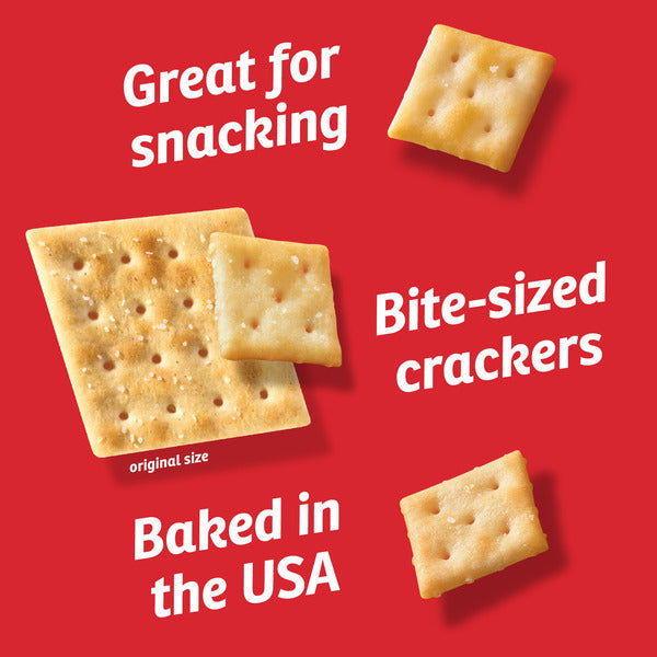 Zesta Kellogg's Zesta Minis Original Saltine Crackers, Soup Crackers, 11 oz