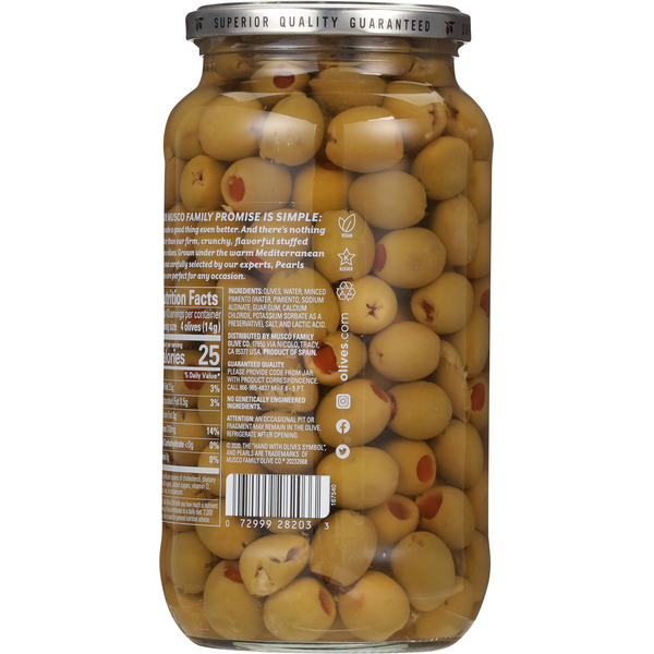 Pearls Pimiento Stuffed Manzanilla Olives