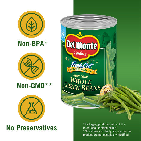 Del Monte Whole Green Beans