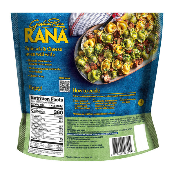 Rana  Spinach & Cheese Tortelloni