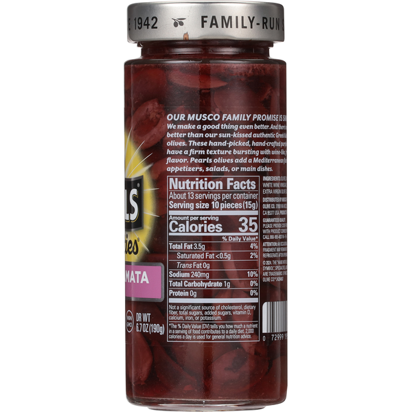 Pearls Specialties Kalamata Sliced Olives