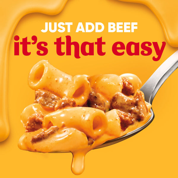 VELVEETA Skillets Ultimate Cheeseburger Mac One Pan Dinner Kit