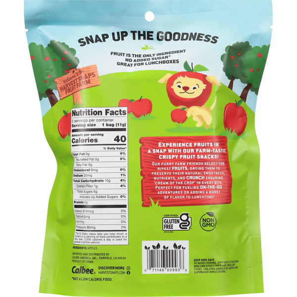 Harvest Snaps Crispy Apples