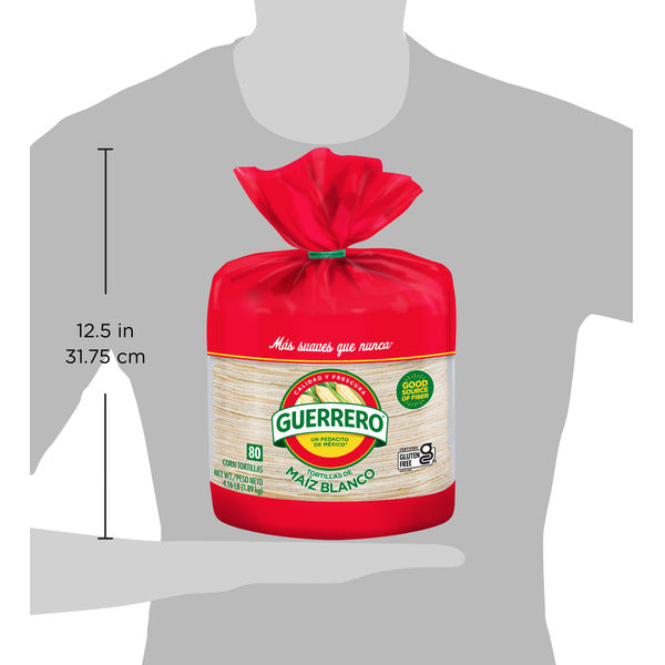 Guerrero White Corn/De Maiz Blanco Tortillas