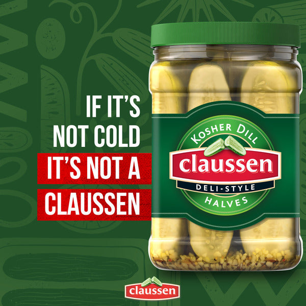 Claussen Kosher Deli Style Pickle Halves