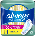 Always Ultra Thin Pads with Wings