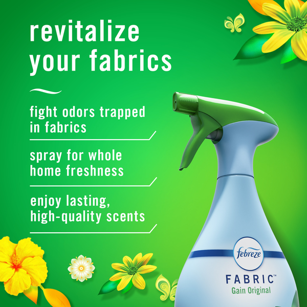 Febreze Odor-Fighting Fabric Refresher with Gain Original Scent
