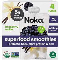 NOKA Organic Superfood Smoothies, Blackberry Vanil...
️