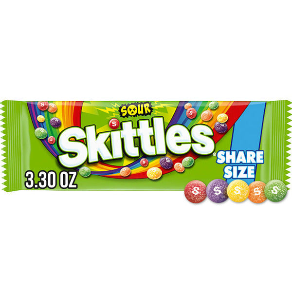 Skittles Sour Candy Share Size