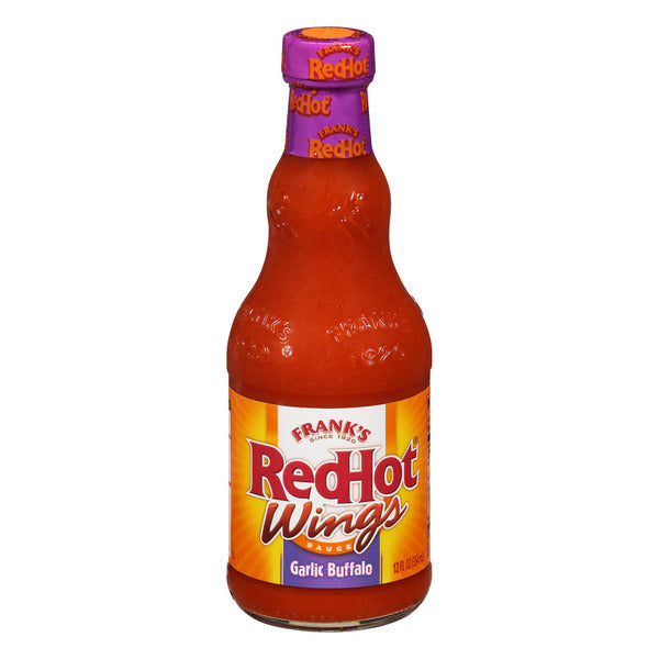 Frank's RedHot® Garlic Buffalo Wings Hot Sauce