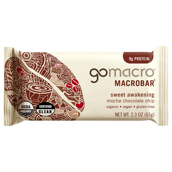 GoMacro Mocha Chocolate Chip MacroBar