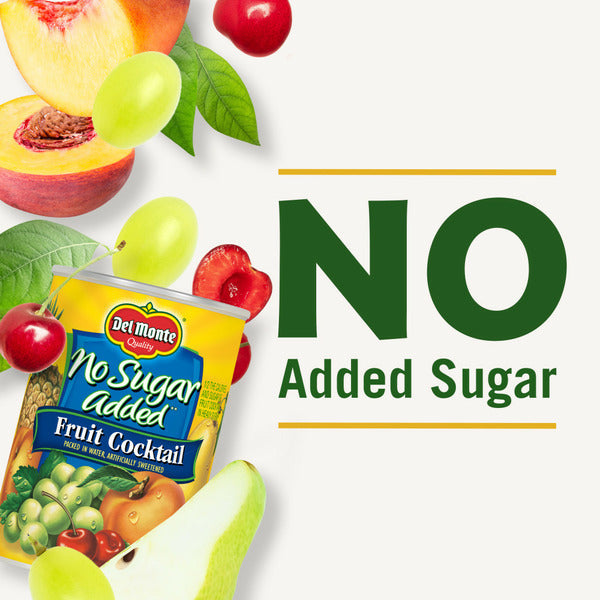 Del Monte No Sugar Added Fruit Cocktail Packed in Water