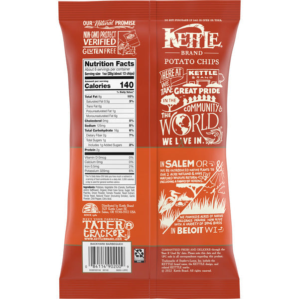 Kettle Brand Backyard Barbeque Potato Chips