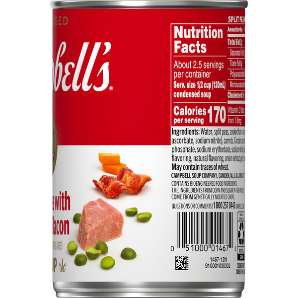 Campbell's Split Pea With Ham and Bacon Soup