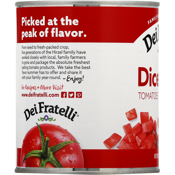 Dei Fratelli Tomatoes, Diced