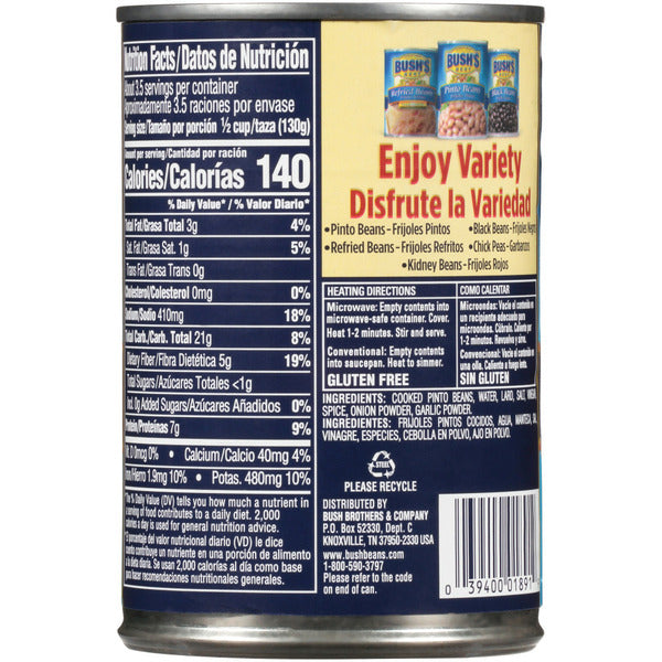 Bush's Best Traditional Refried Beans