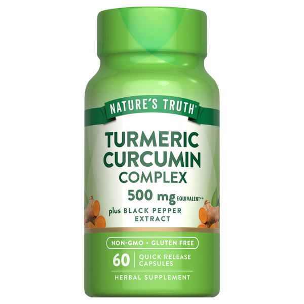 Nature's Truth Turmeric Complex plus Black Pepper Capsules