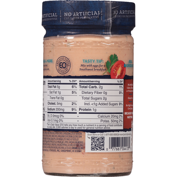 Litehouse Dressing Dip, Salsa Ranch