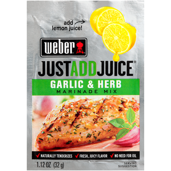 Weber Garlic & Herb Marinade Mix