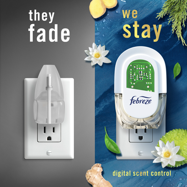 Febreze PLUG Air Freshener Odor Fighter Ocean Scent