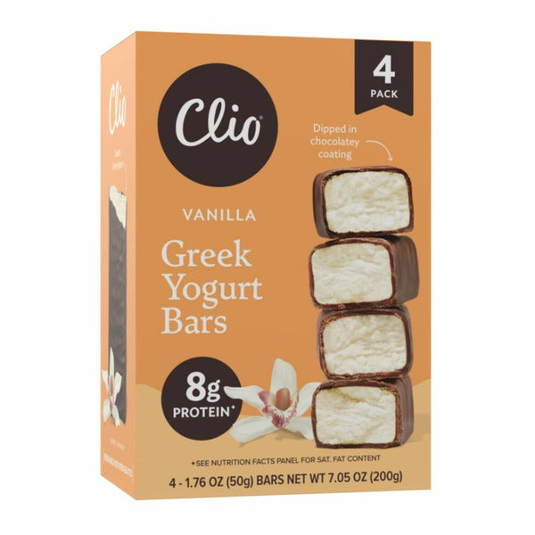 Clio Vanilla Greek Yogurt Bars
