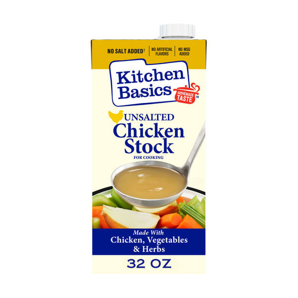 Kitchen Basics Unsalted Chicken Stock