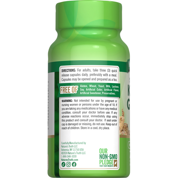 Nature's Truth Korean Ginseng Capsules