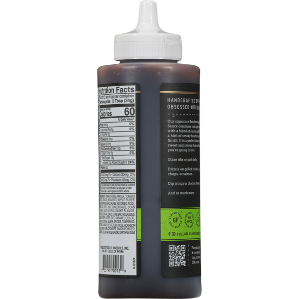 Kinder's Bourbon Apple BBQ Sauce