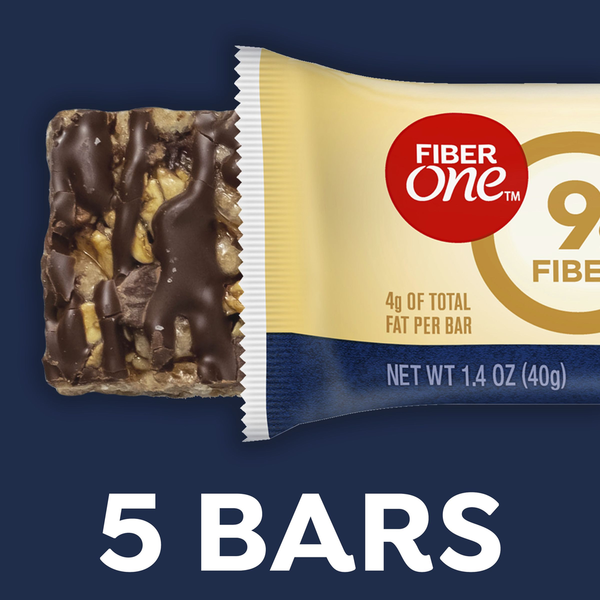 Fiber One Oats and Chocolate Chewy Bars Fiber Snacks