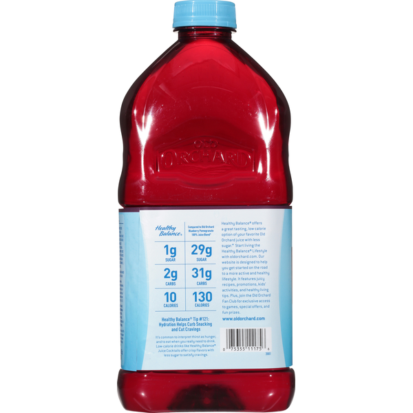 Old Orchard Diet Pomegranate Blueberry Açai Juice Cocktail