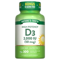 Nature's Truth Vitamin D3 Softgel