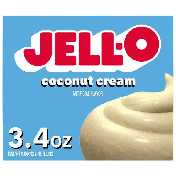Jell-O Coconut Cream Instant Pudding & Pie Filling Mix