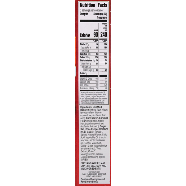 Hamburger Helper Pasta & Sauce Mix, Chili Macaroni